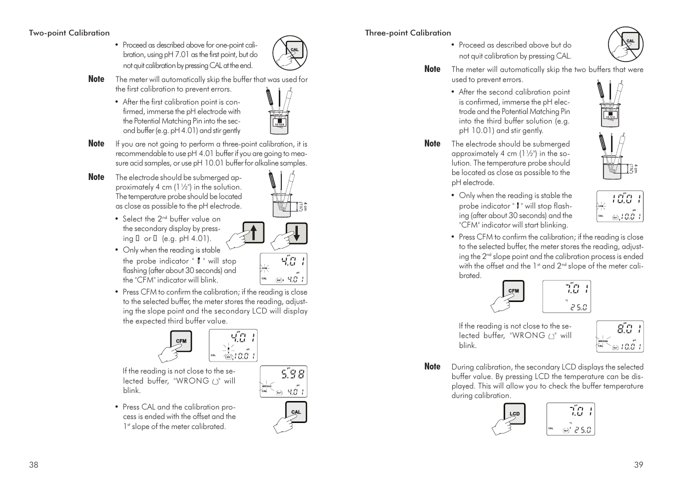 Hanna Instruments HI 21 Series User Manual | Page 20 / 37
