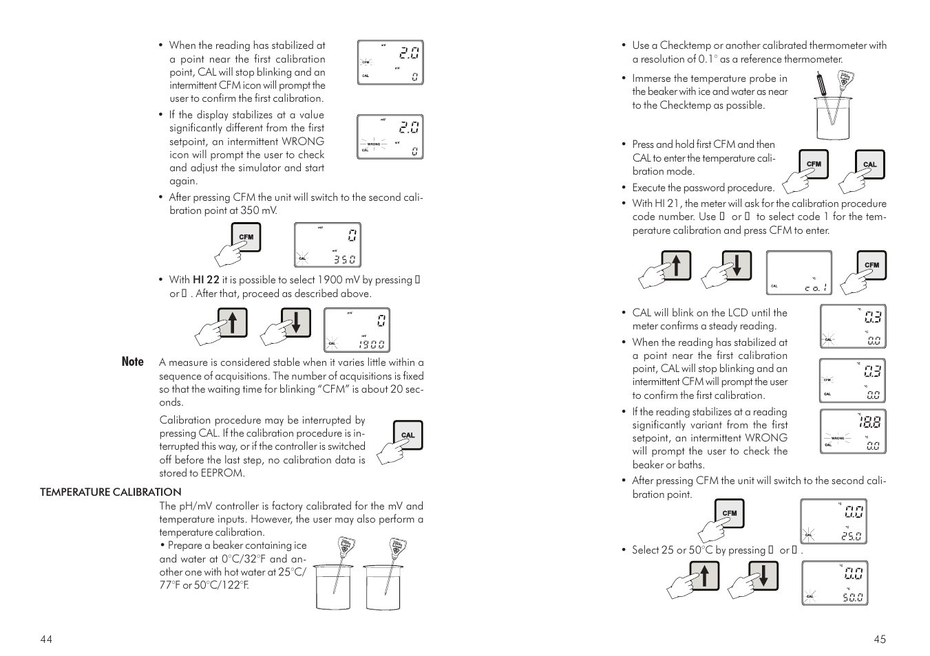 Hanna Instruments HI 21 Series User Manual | Page 23 / 37