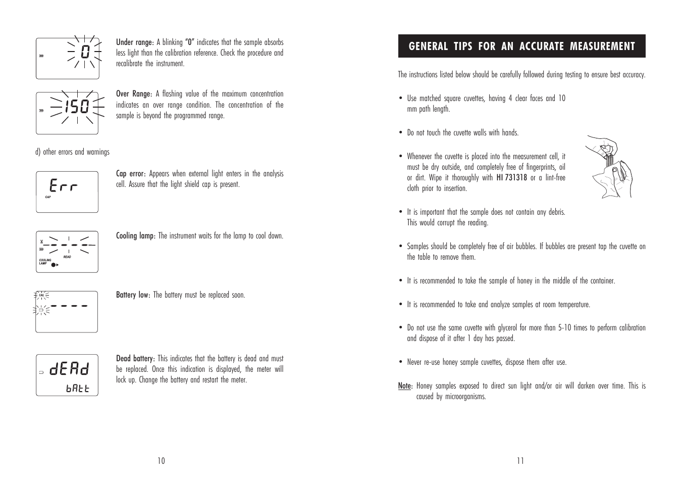 Hanna Instruments HI 96785 User Manual | Page 6 / 9