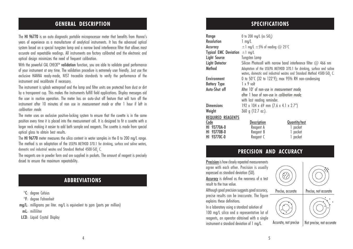 Hanna Instruments HI 96770 User Manual | Page 3 / 13