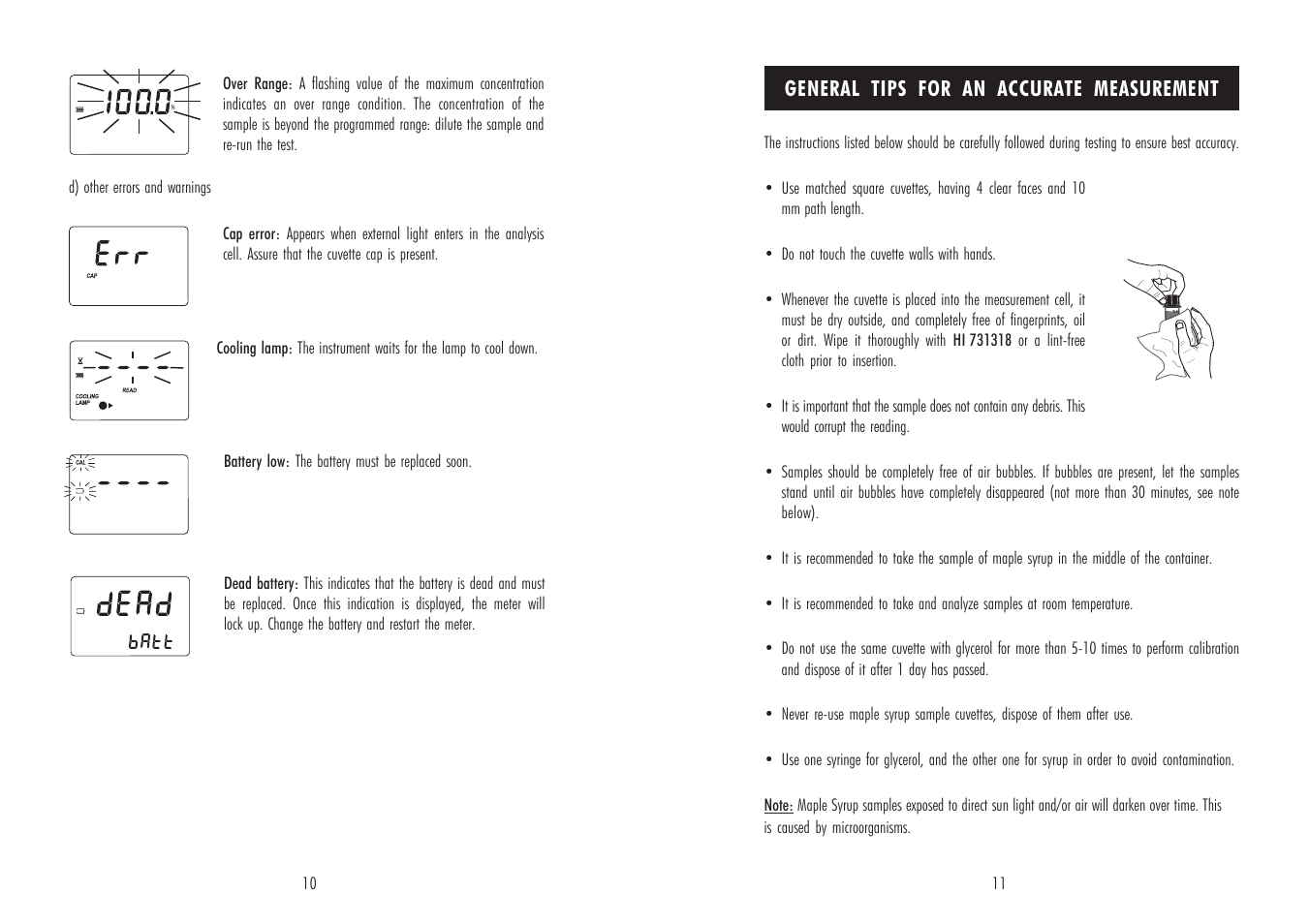 Hanna Instruments HI 96760 User Manual | Page 6 / 9