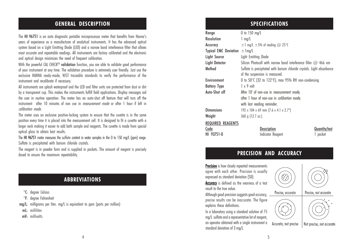 Hanna Instruments HI 96751 User Manual | Page 3 / 13