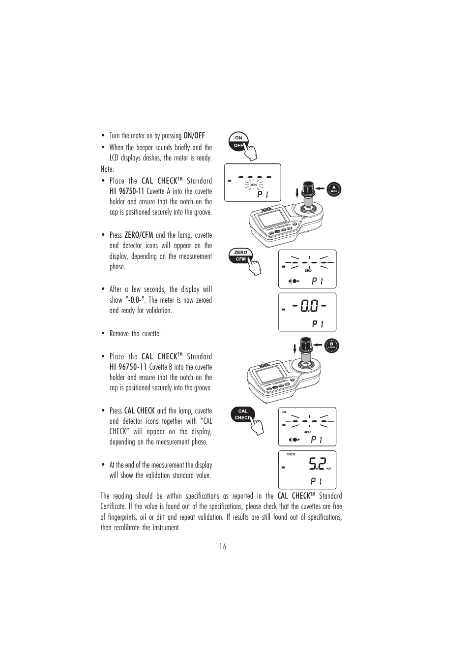 Hanna Instruments HI 96750 User Manual | Page 16 / 24