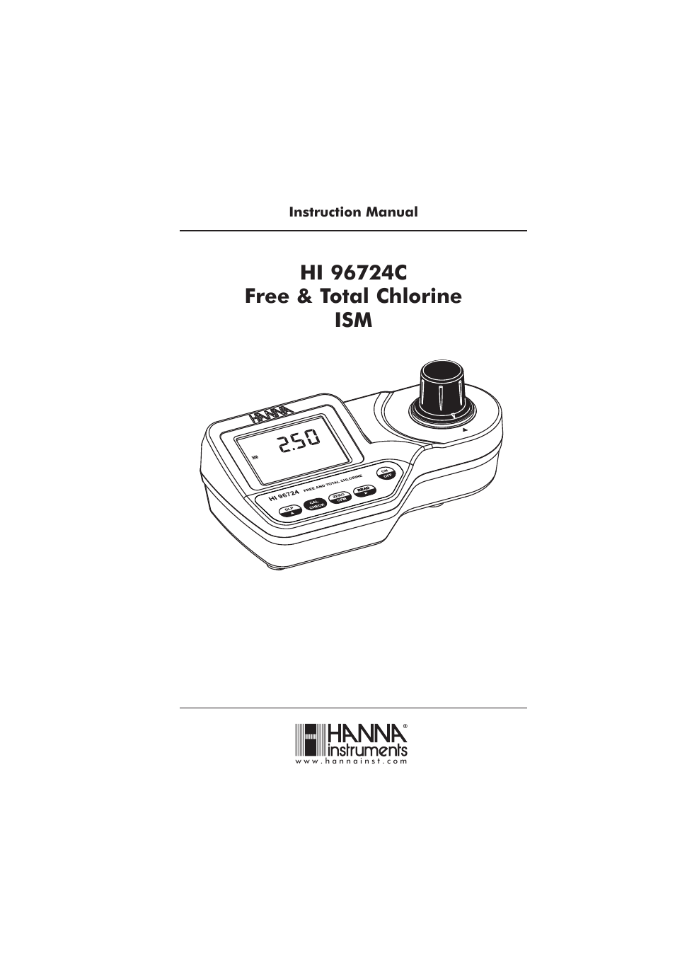 Hanna Instruments HI 96724C User Manual | 24 pages