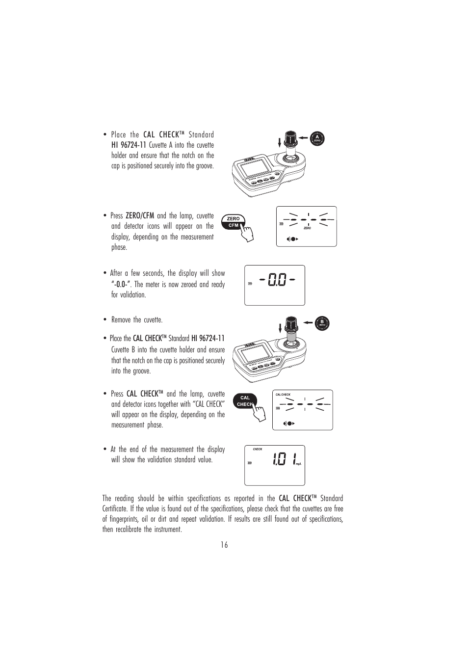 Hanna Instruments HI 96724C User Manual | Page 16 / 24
