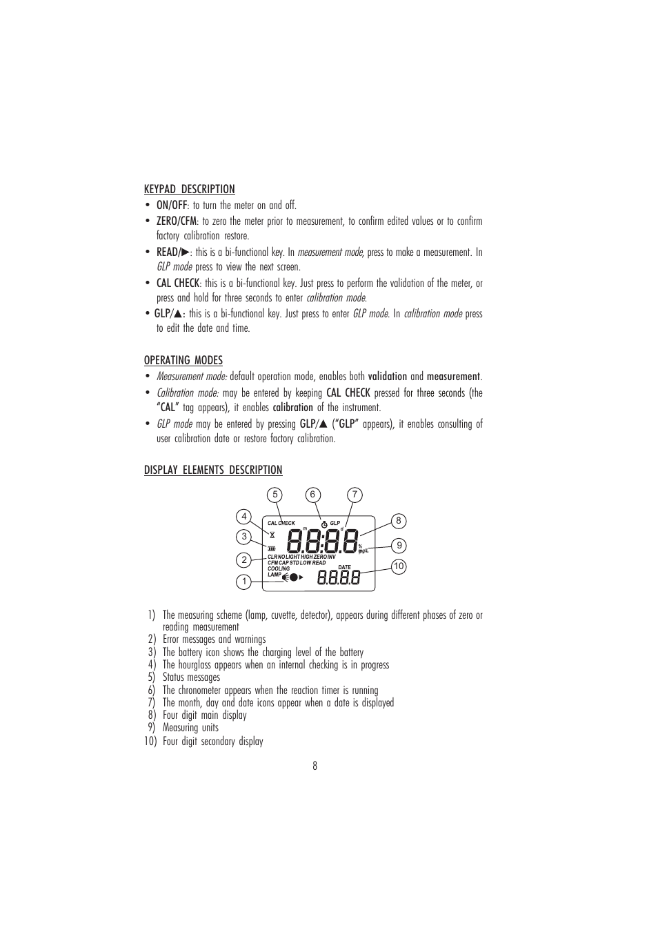 Hanna Instruments HI 96724C User Manual | Page 8 / 24