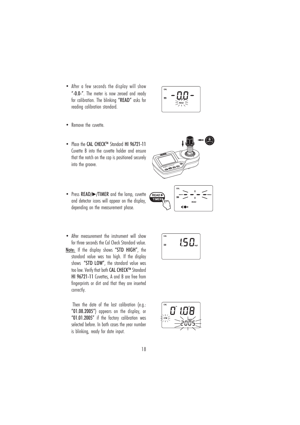 Hanna Instruments HI 96721C User Manual | Page 18 / 24