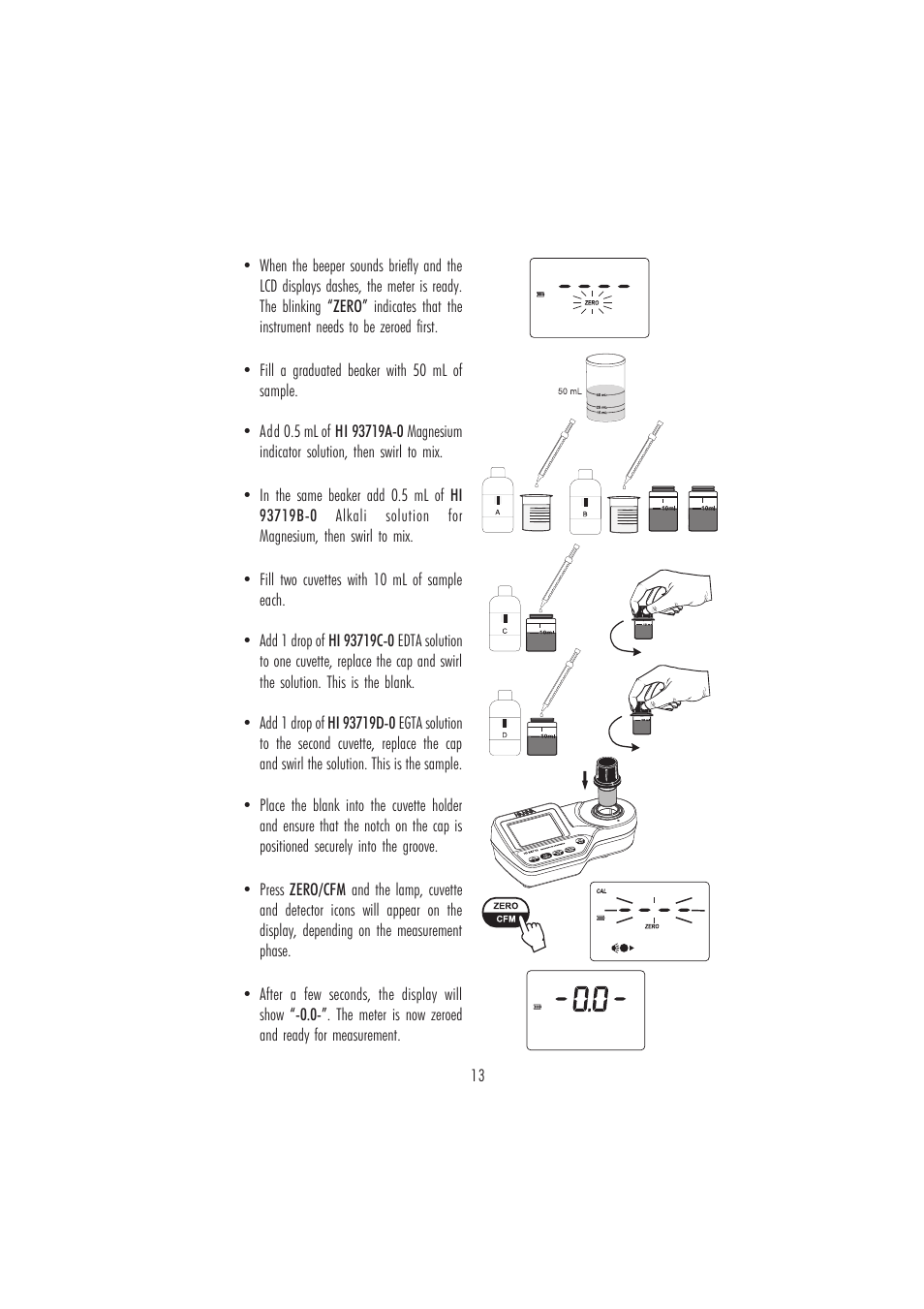Hanna Instruments HI 96719 User Manual | Page 13 / 24