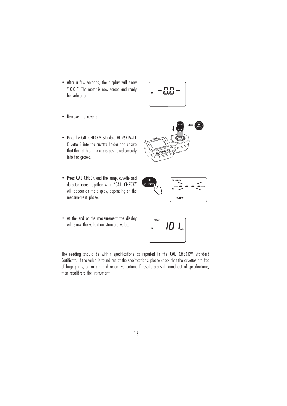 Hanna Instruments HI 96719 User Manual | Page 16 / 24