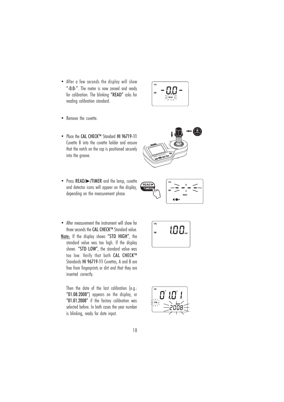 Hanna Instruments HI 96719 User Manual | Page 18 / 24