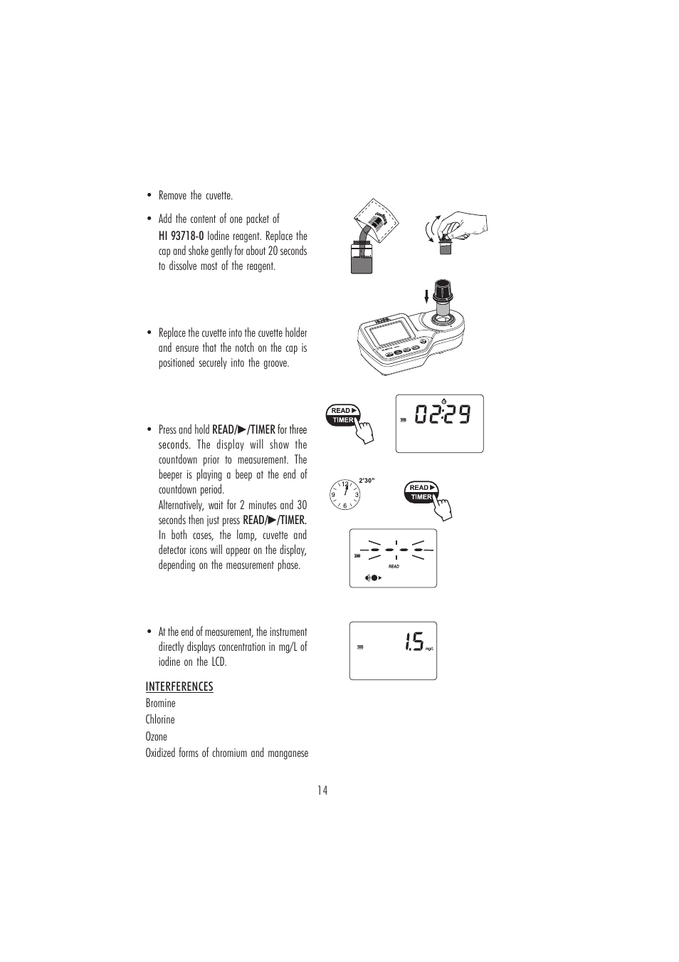 Hanna Instruments HI 96718 User Manual | Page 14 / 24