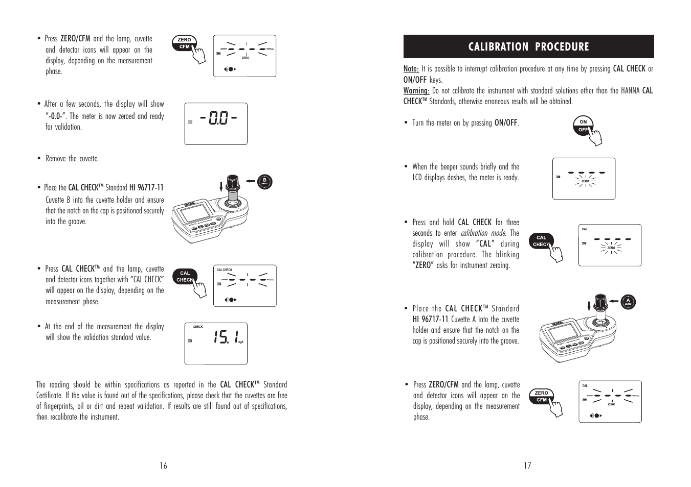 Hanna Instruments HI 96717C User Manual | Page 9 / 13