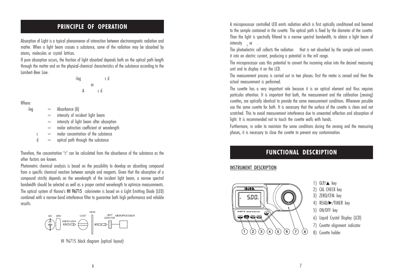 Hanna Instruments HI 96715C User Manual | Page 4 / 13