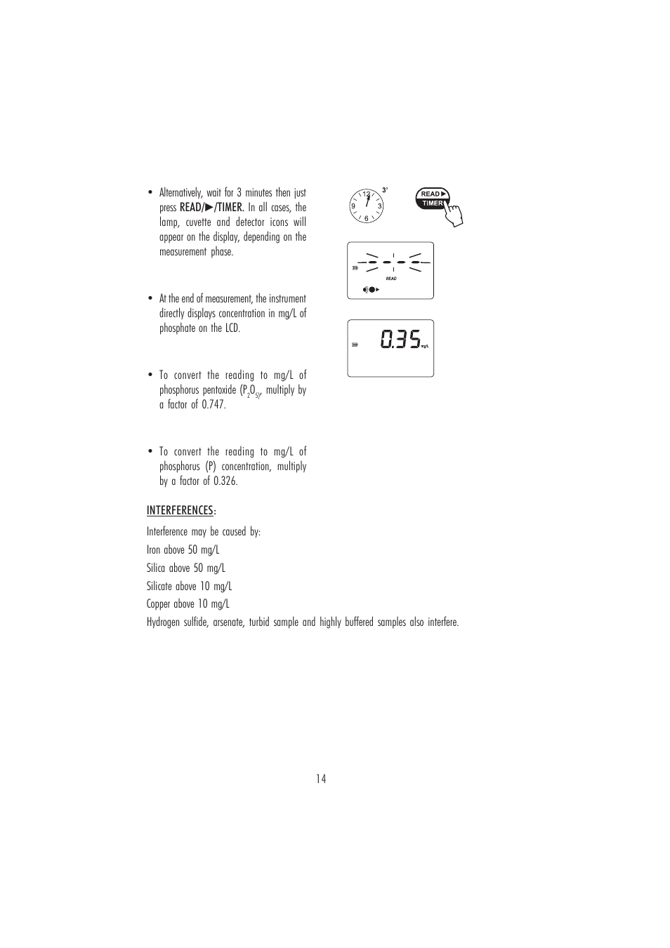 Hanna Instruments HI 96713 User Manual | Page 14 / 24