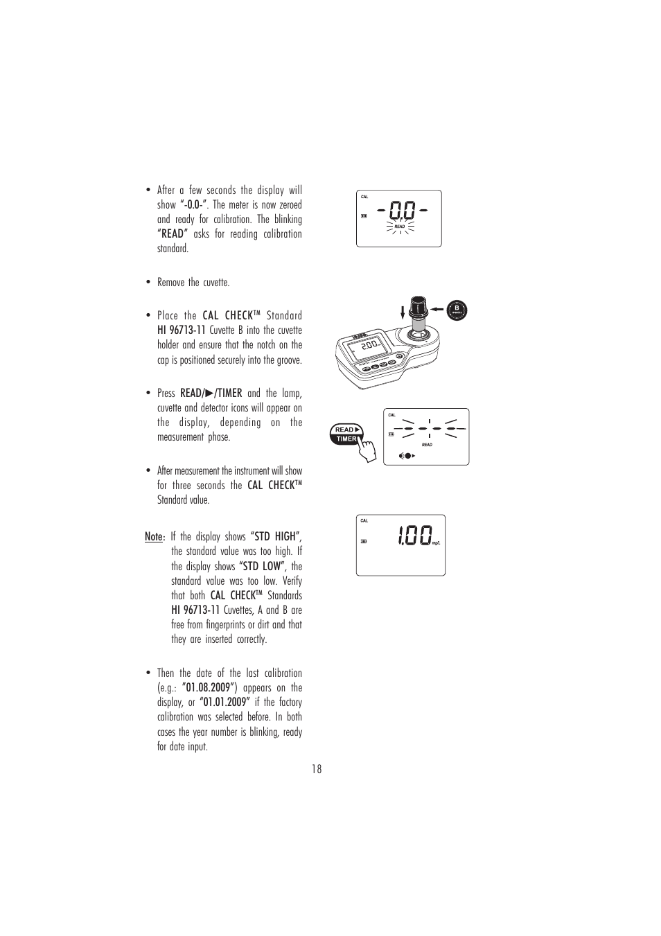 Hanna Instruments HI 96713 User Manual | Page 18 / 24