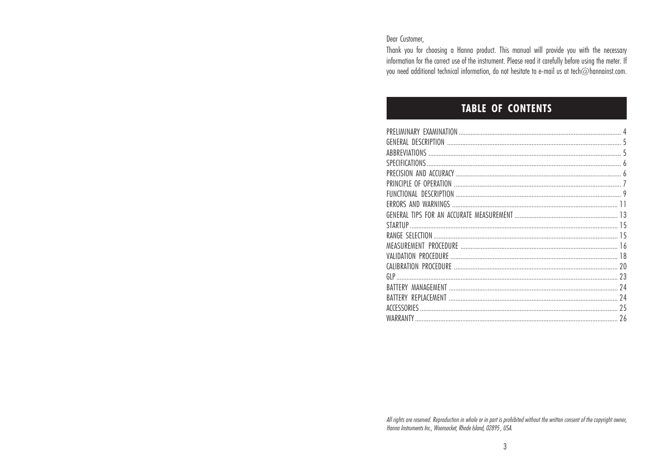 Hanna Instruments HI 96711 User Manual | Page 2 / 15
