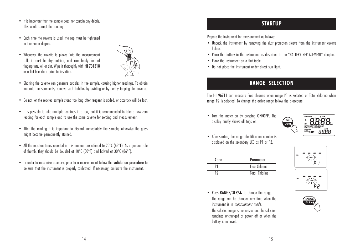 Hanna Instruments HI 96711 User Manual | Page 8 / 15