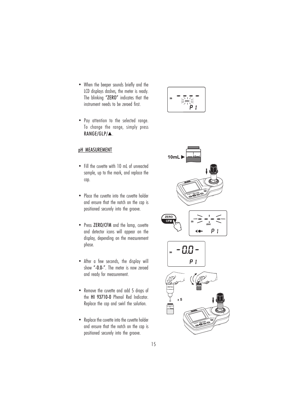 Hanna Instruments HI 96710 User Manual | Page 15 / 28