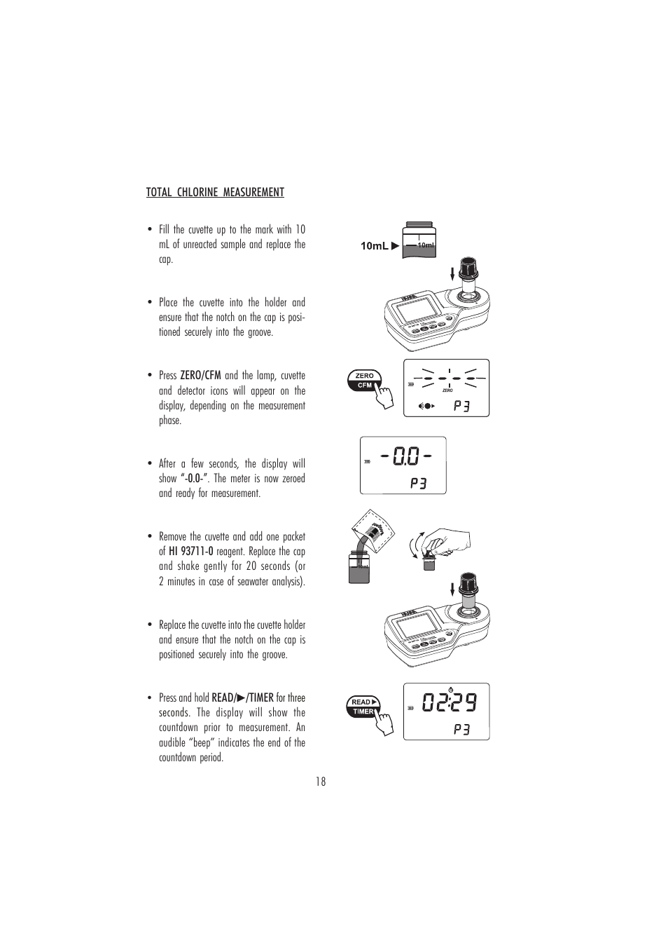 Hanna Instruments HI 96710 User Manual | Page 18 / 28