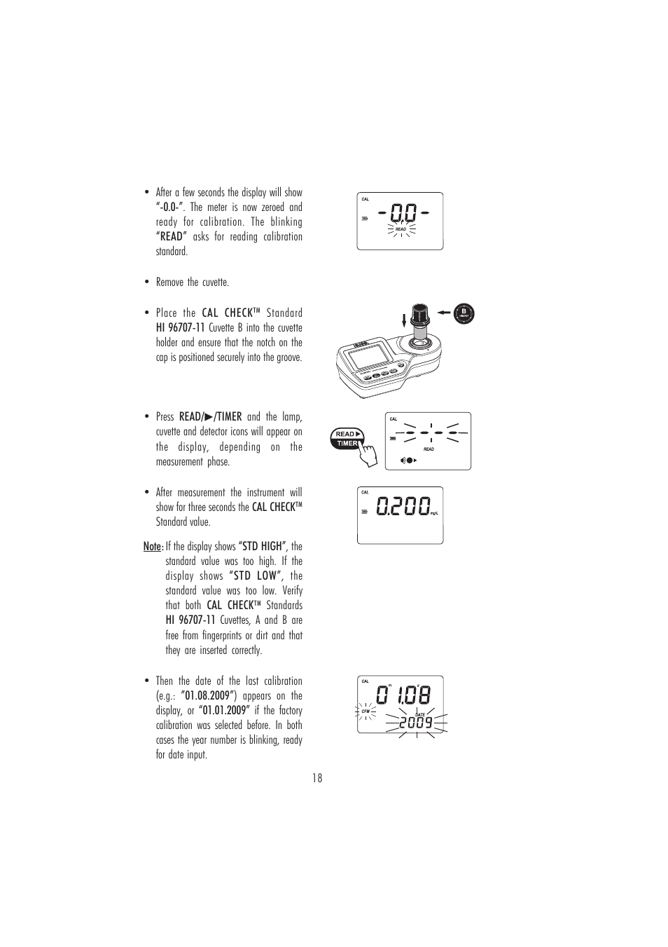 Hanna Instruments HI 96707C User Manual | Page 18 / 24