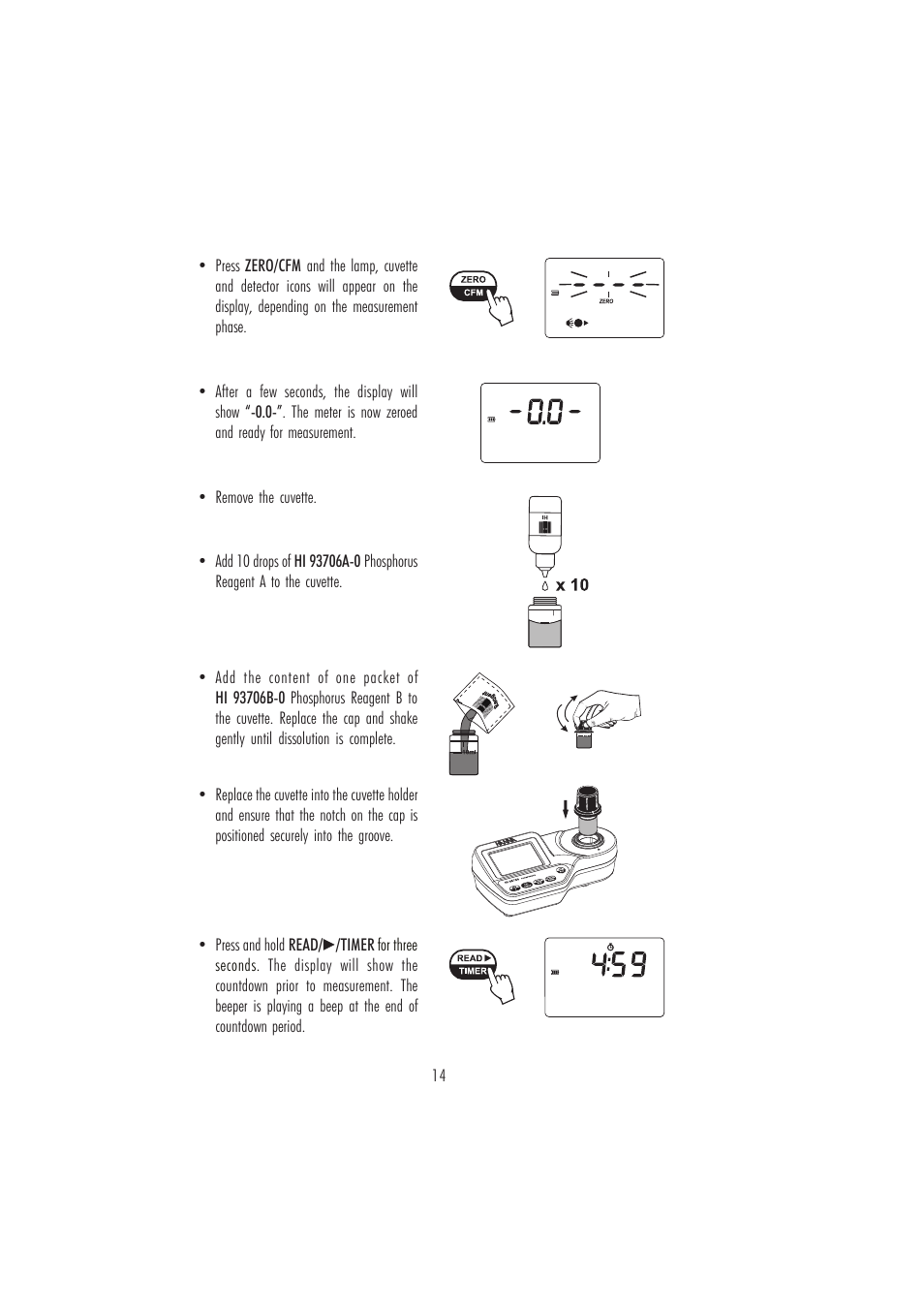 Hanna Instruments HI 96706C User Manual | Page 14 / 24