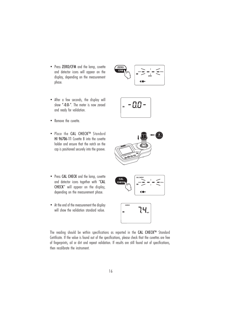 Hanna Instruments HI 96706C User Manual | Page 16 / 24