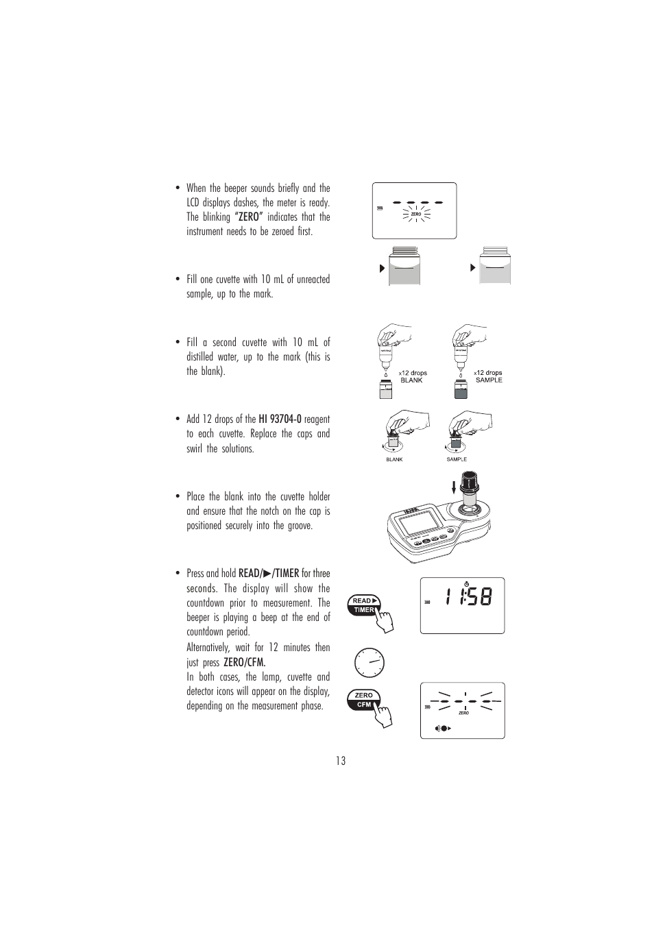 Hanna Instruments HI 96704 User Manual | Page 13 / 24