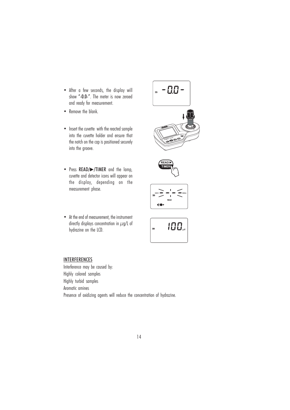 Hanna Instruments HI 96704 User Manual | Page 14 / 24