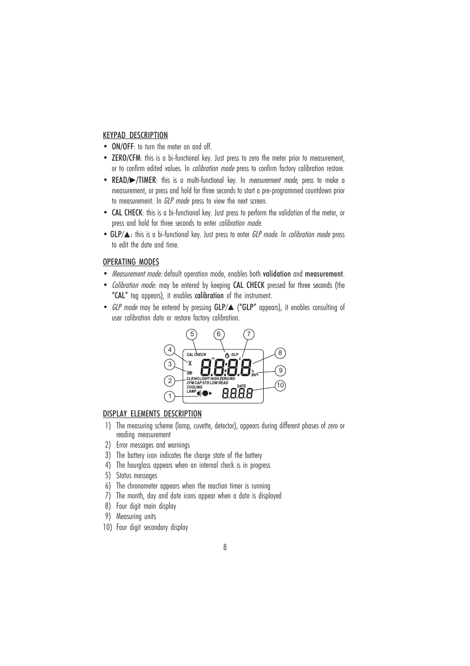 Hanna Instruments HI 96702 User Manual | Page 8 / 24