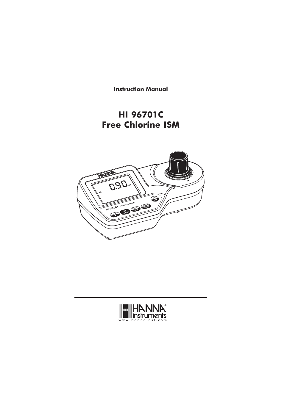 Hanna Instruments HI 96701C User Manual | 24 pages