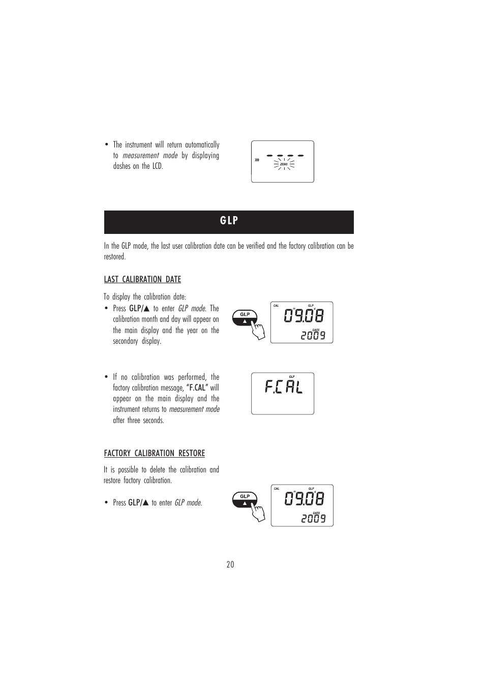 G l p | Hanna Instruments HI 96701C User Manual | Page 20 / 24