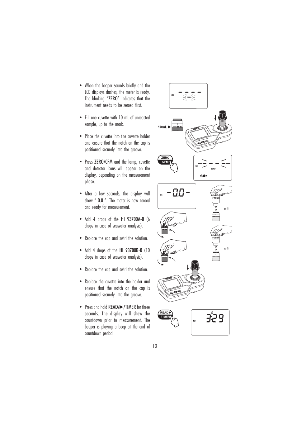 Hanna Instruments HI 96700 User Manual | Page 13 / 24