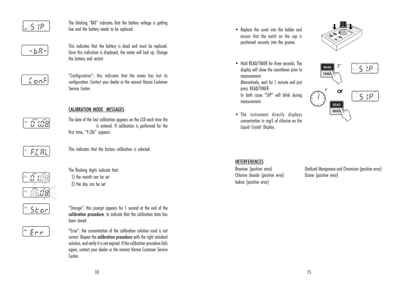 Hanna Instruments HI 95771 User Manual | Page 10 / 12