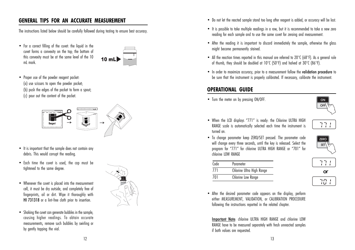Hanna Instruments HI 95771 User Manual | Page 12 / 12