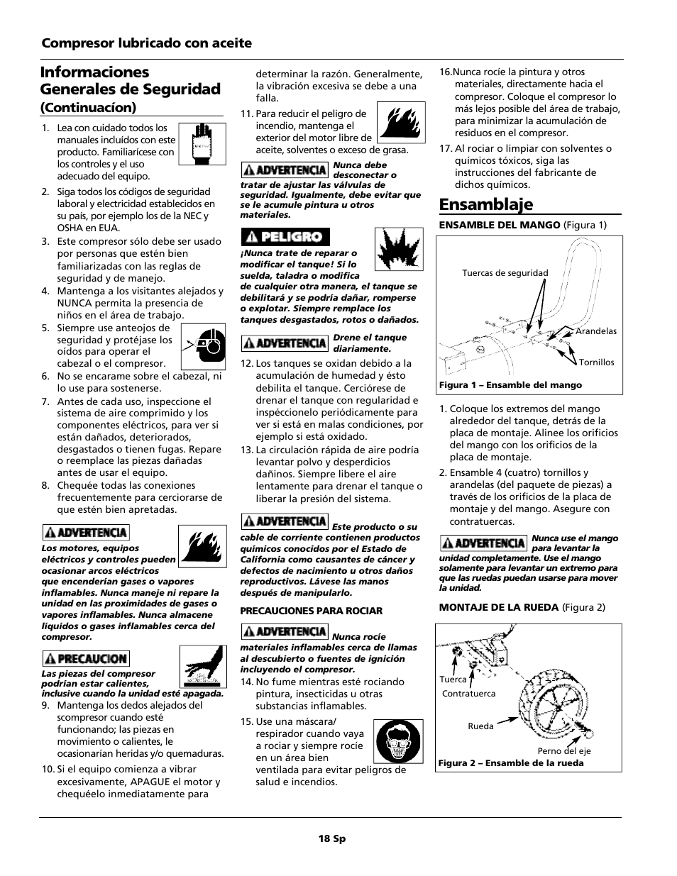 Campbell Hausfeld IN615601AV User Manual | Page 18 / 24