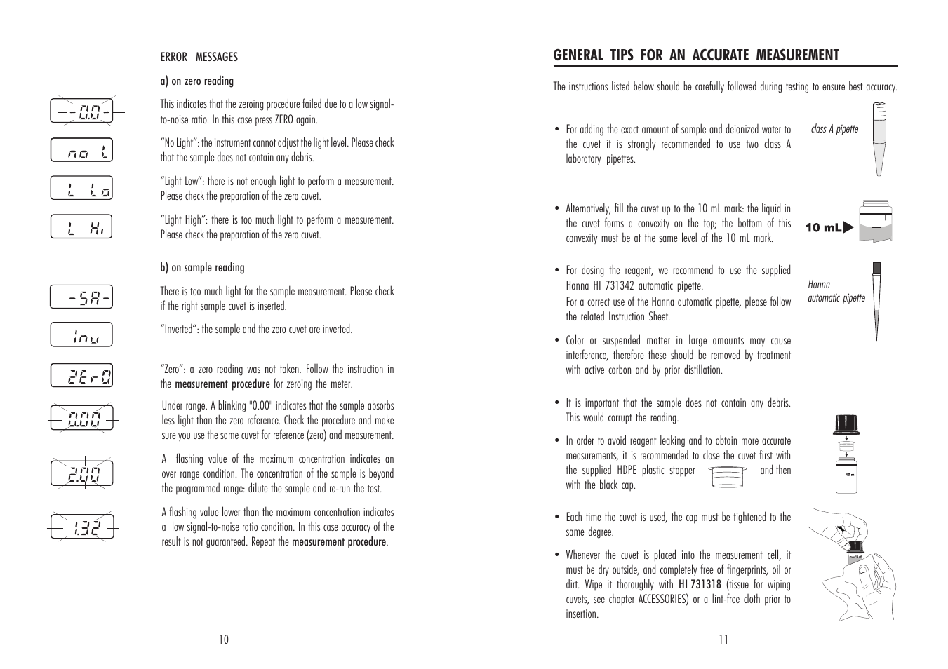 Hanna Instruments HI 95729 User Manual | Page 10 / 10