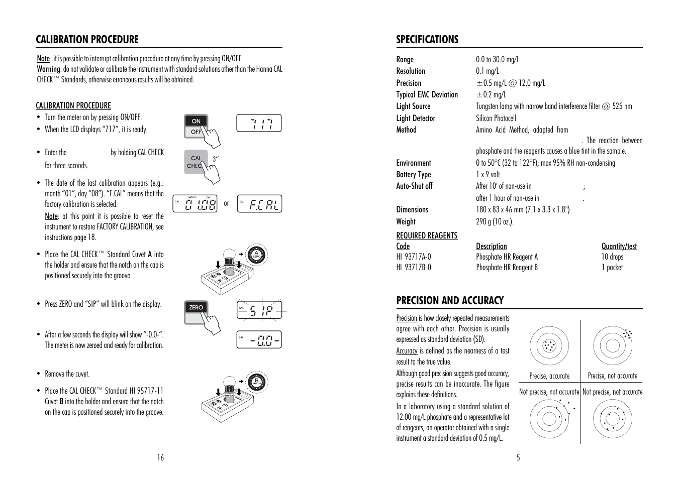 Hanna Instruments HI 95717 User Manual | Page 5 / 10