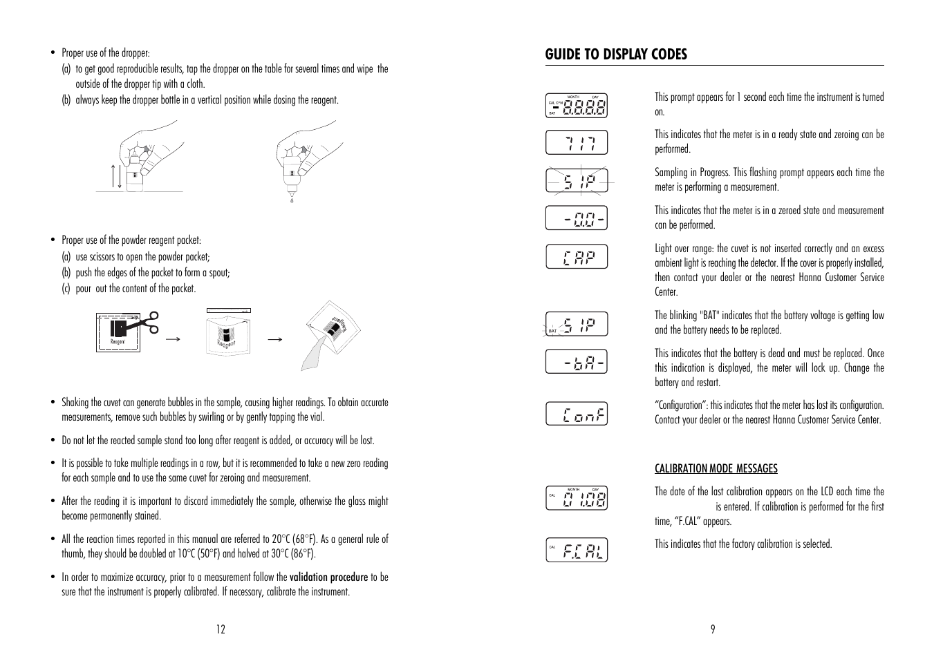 Hanna Instruments HI 95717 User Manual | Page 9 / 10