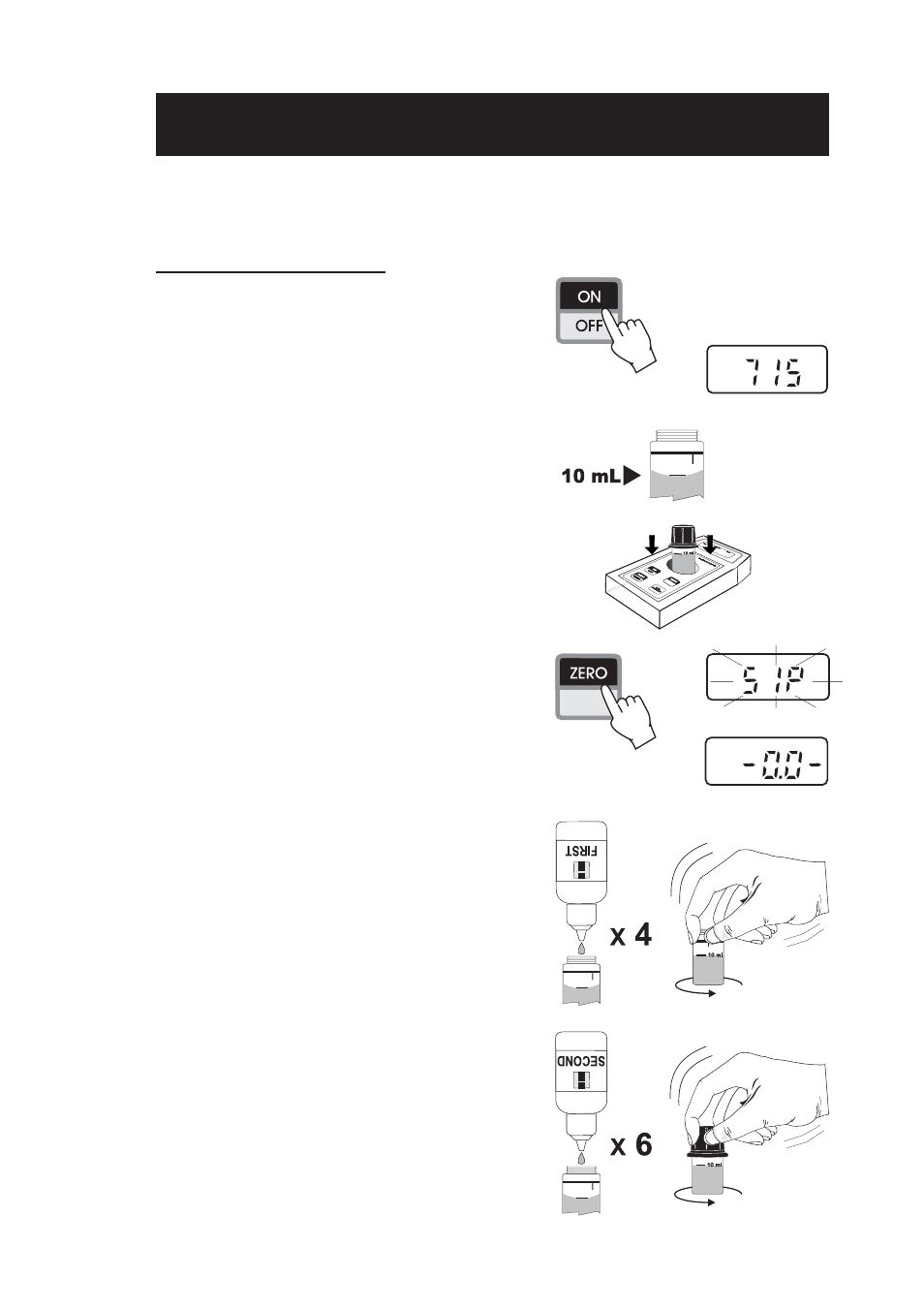 Measurement procedure | Hanna Instruments HI 95715 User Manual | Page 13 / 20