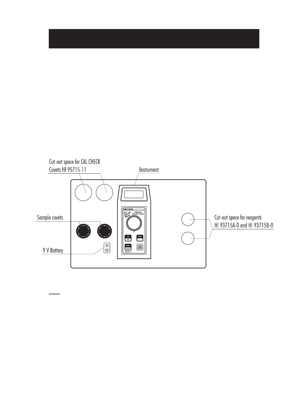 Preliminary examination | Hanna Instruments HI 95715 User Manual | Page 3 / 20