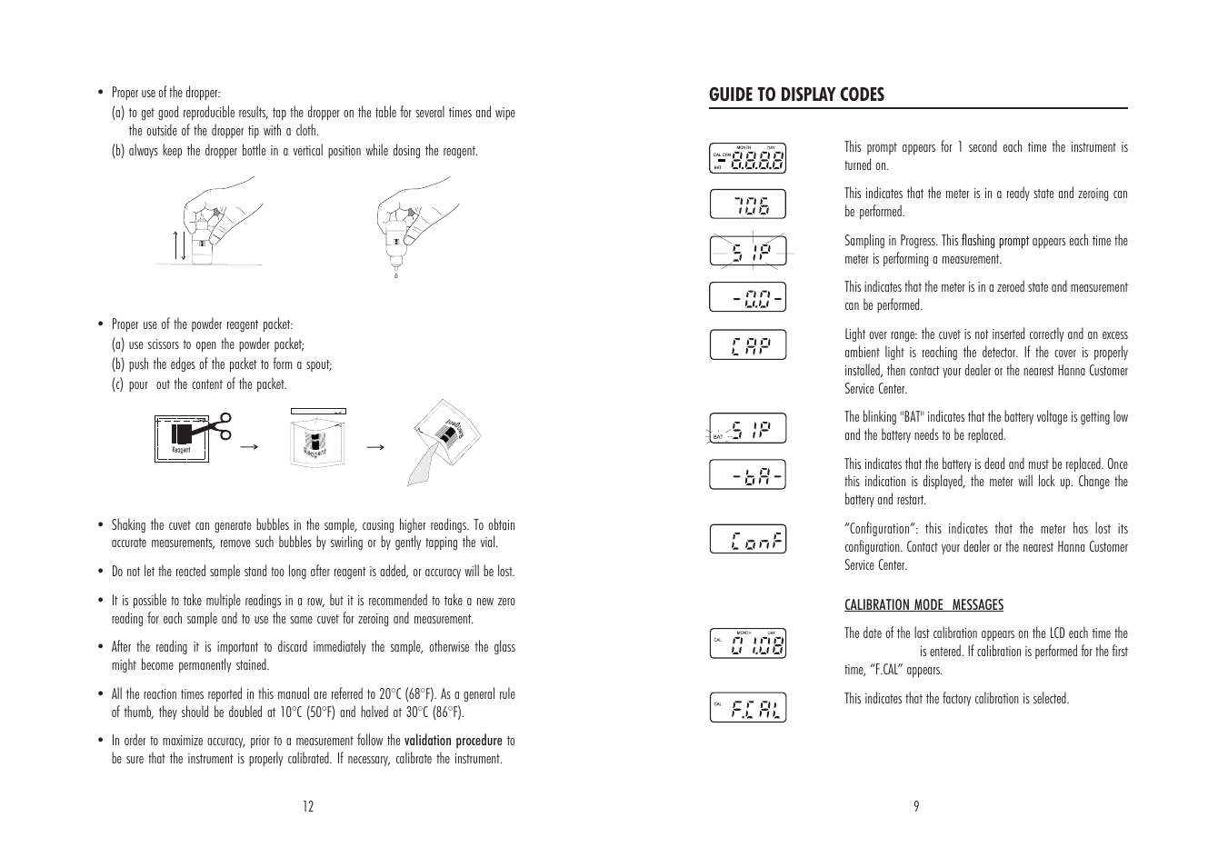 Hanna Instruments HI 95706 User Manual | Page 9 / 10