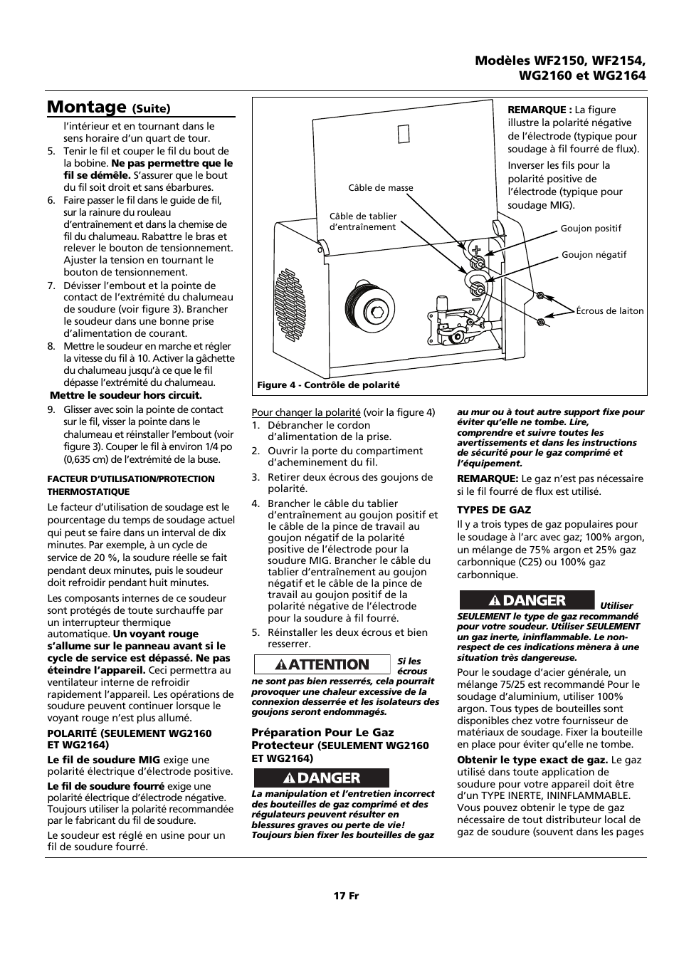 Montage | Campbell Hausfeld WF2150 User Manual | Page 17 / 40