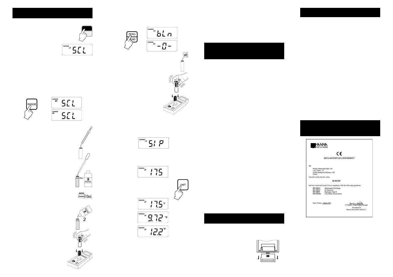 Hanna Instruments HI 93735 User Manual | Page 2 / 2