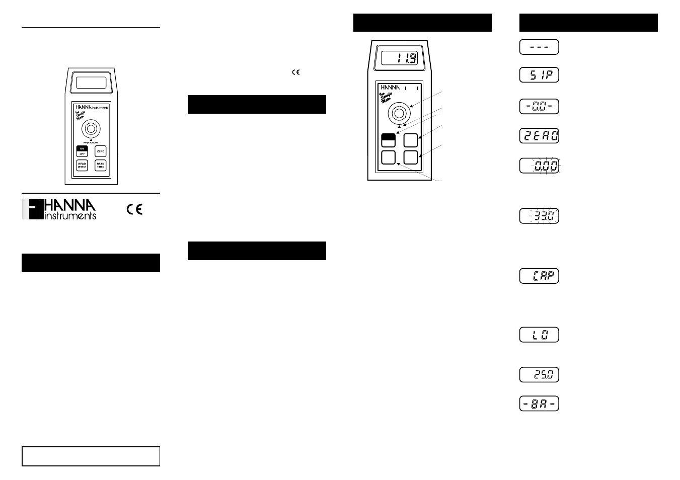 Hanna Instruments HI 93718 User Manual | 2 pages