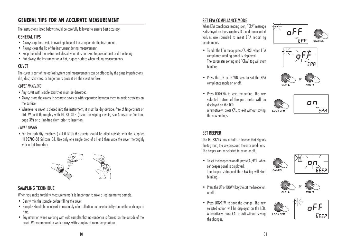 Hanna Instruments HI 83749 User Manual | Page 10 / 20