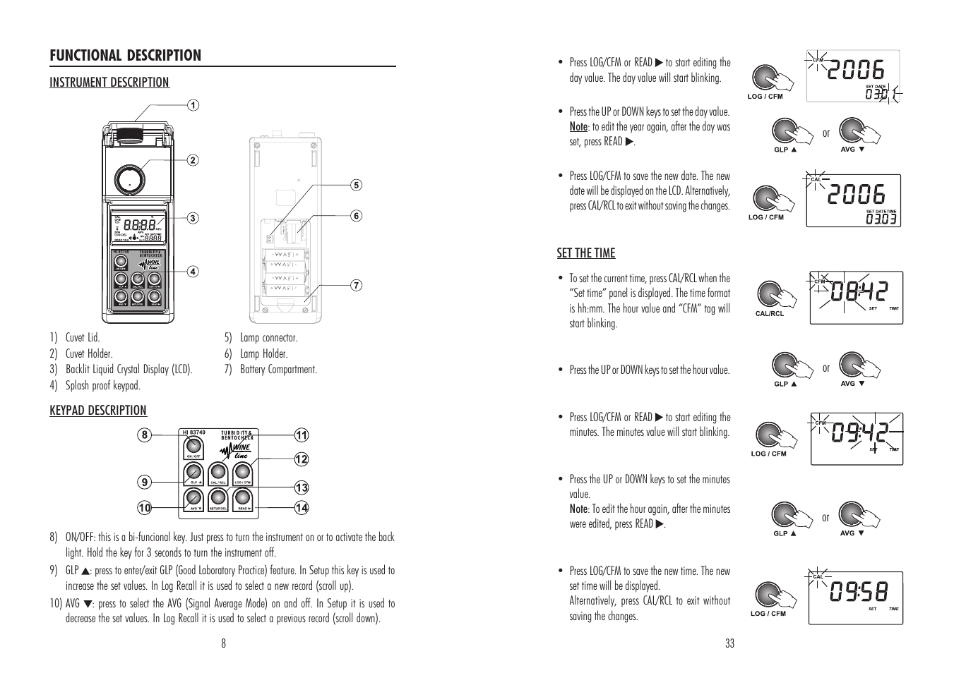 Hanna Instruments HI 83749 User Manual | Page 8 / 20
