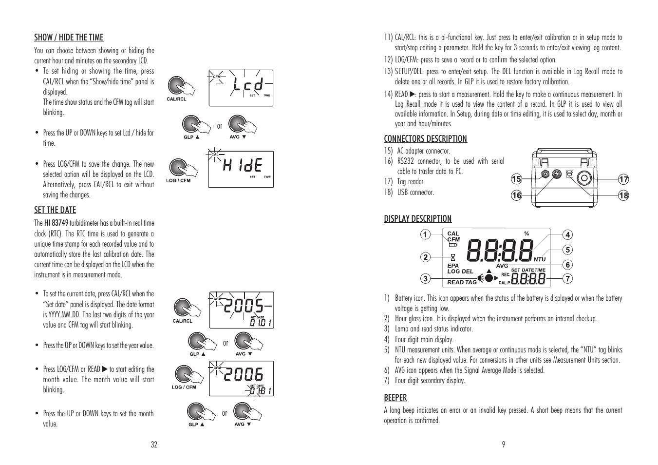 Hanna Instruments HI 83749 User Manual | Page 9 / 20