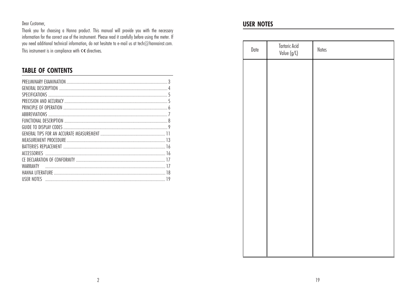 Hanna Instruments HI 83748 User Manual | Page 2 / 10