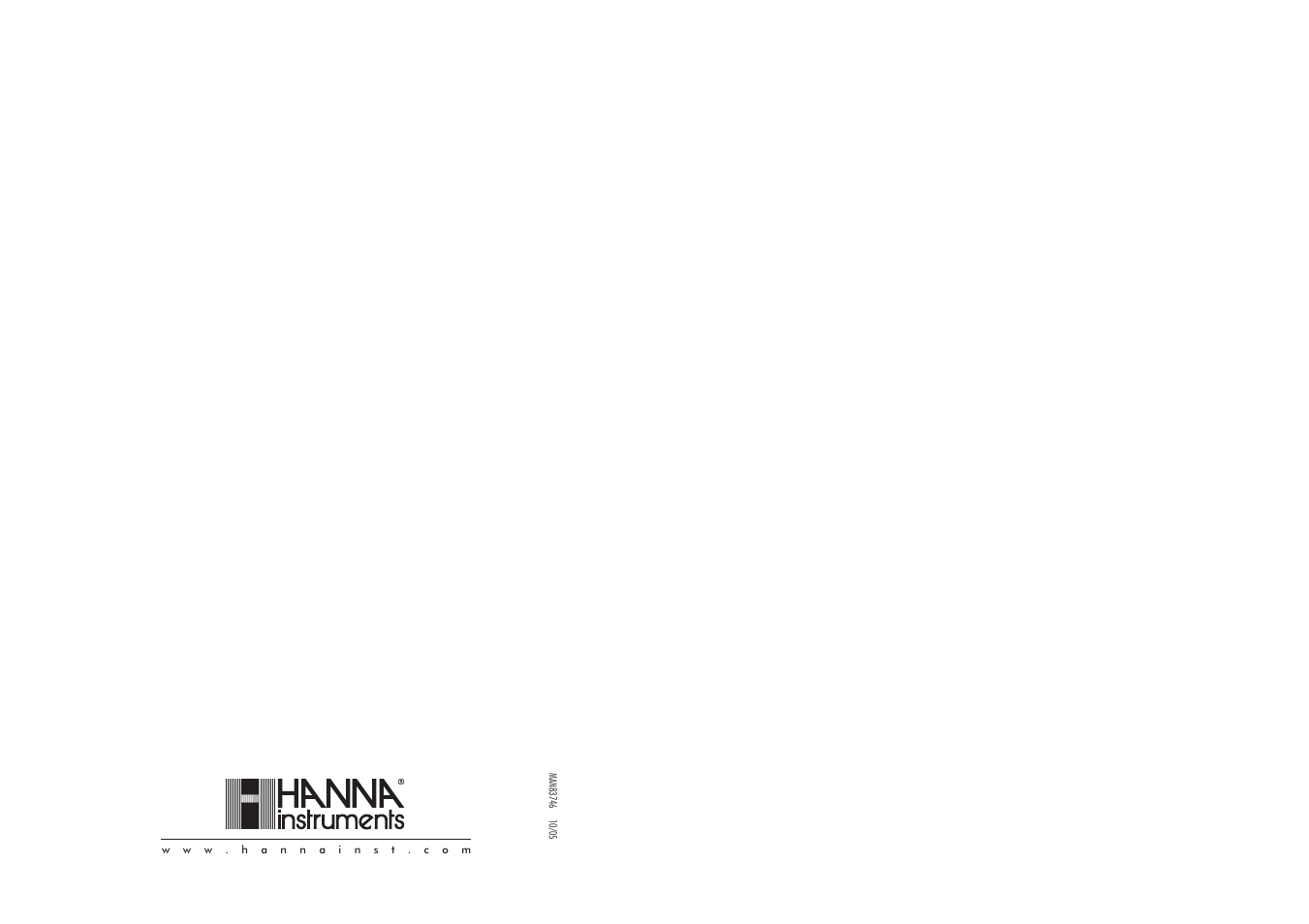 Hanna Instruments HI 83746 User Manual | Page 11 / 11