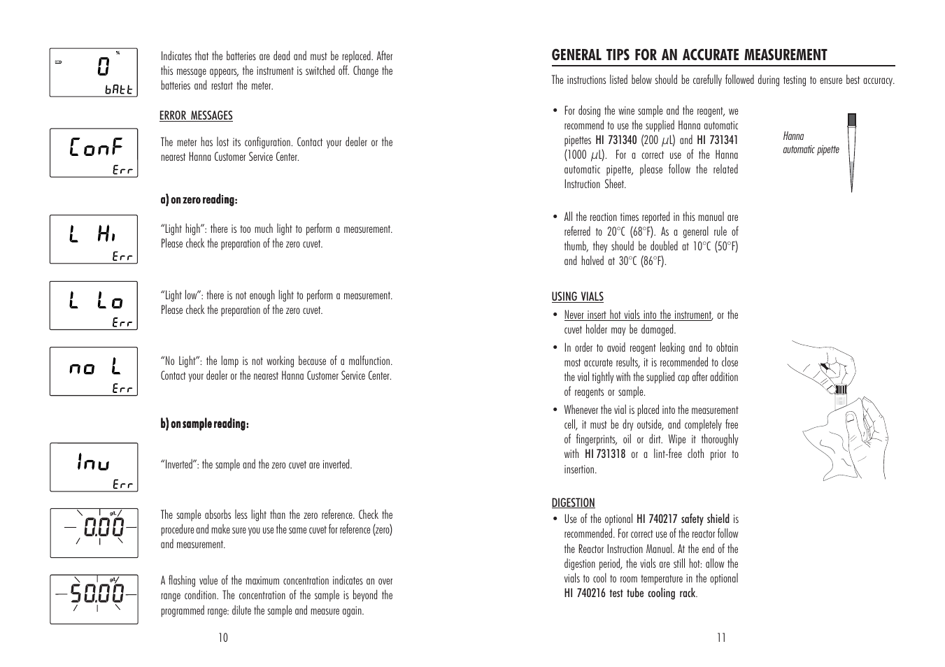 Hanna Instruments HI 83746 User Manual | Page 6 / 11
